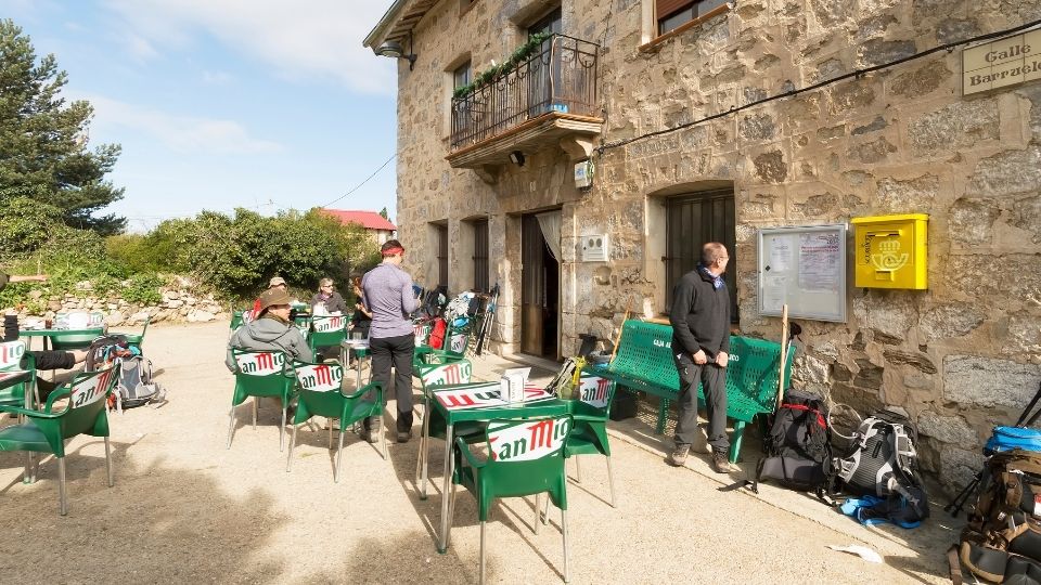 un bar lungo il Cammino di Santiago un bar lungo il Cammino di Santiago
