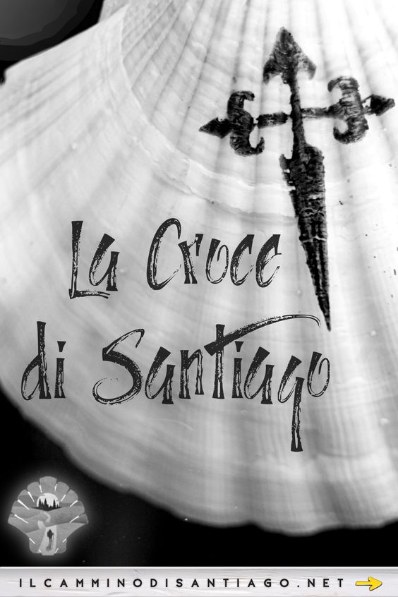 Cammino di Santiago grafica La Croce di Santiago