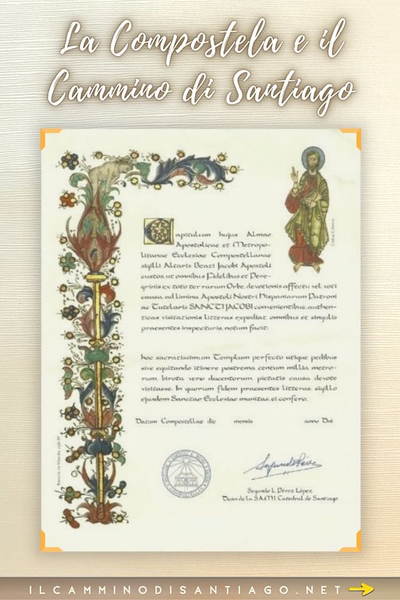 Infografiche del Cammino di Santiago Compostela