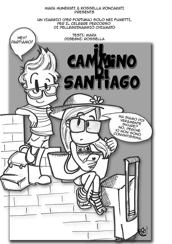 disegni del Cammino di Santiago disegni del Cammino di Santiago