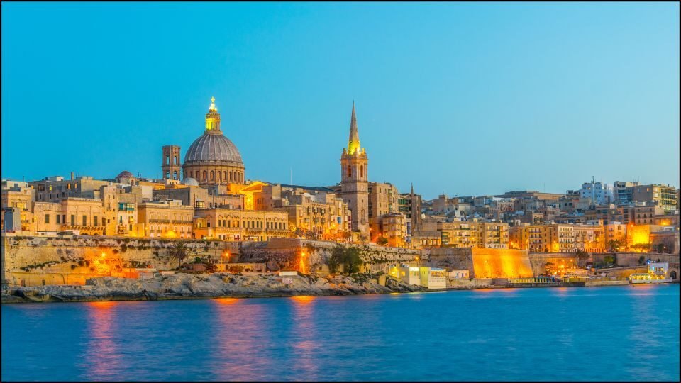Panorama di La Valletta a Malta Panorama di La Valletta a Malta