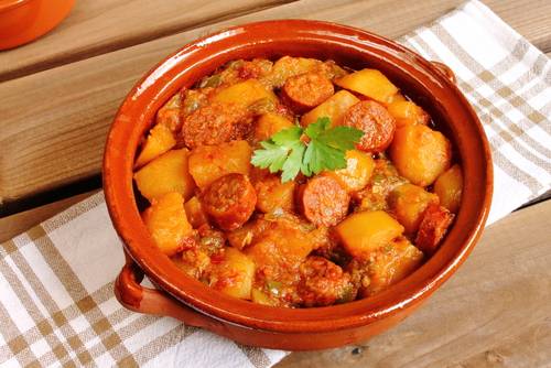 Cammino di Santiago alimentazione ideale con le patatas a la riojana Cammino di Santiago alimentazione ideale con le patatas a la riojana